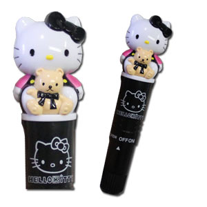 Hello Kitty Vibrating Shoulder Massager ~ Black Vibrator