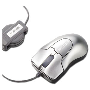Elecom Mouse *Bit Grast* -- Silver
