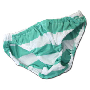 Stripe Panty -- Shimapan Mint ~ size M