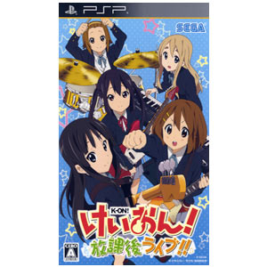 K-ON! After School Live!! PSP Anime Game