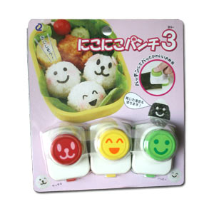Niko Niko Punch 3 -- Face Bento Decoration