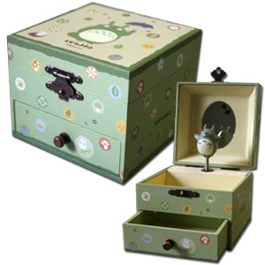 Totoro Wooden Music Box
