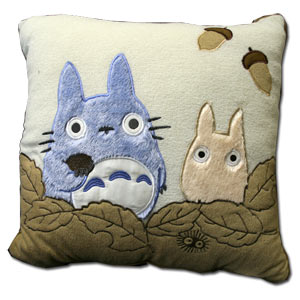 Totoro Cushion 45cm x 45cm Oak -- Brown
