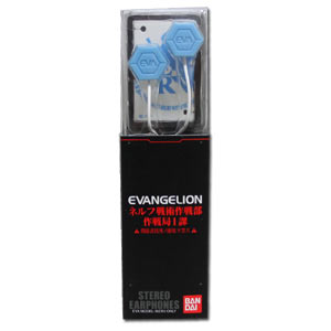 Evangelion New Movie Edition Stereo Earphone -- Rei Type