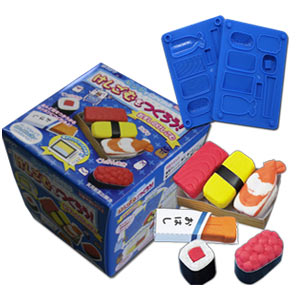 Let's Make Eraser with Microwave ~ Sushi