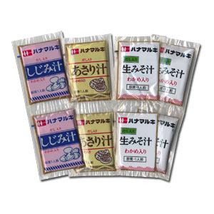 Miso Soup Assortment -- Wakame/Shijimi/Asari