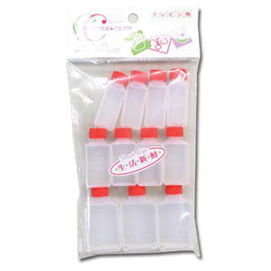 3 Variety Square Sauce Bottles