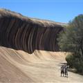 Me and Bob at wave rock