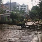 Lluvia y granizo en San Martín