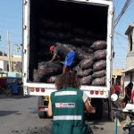 Intervienen camión con 25 toneladas de carbón de algarrobo