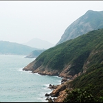 從撻皮徑遠眺白虎山
