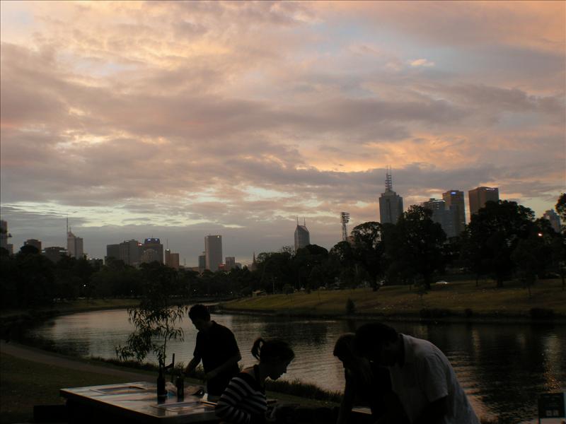 BBQ by the Yarra River