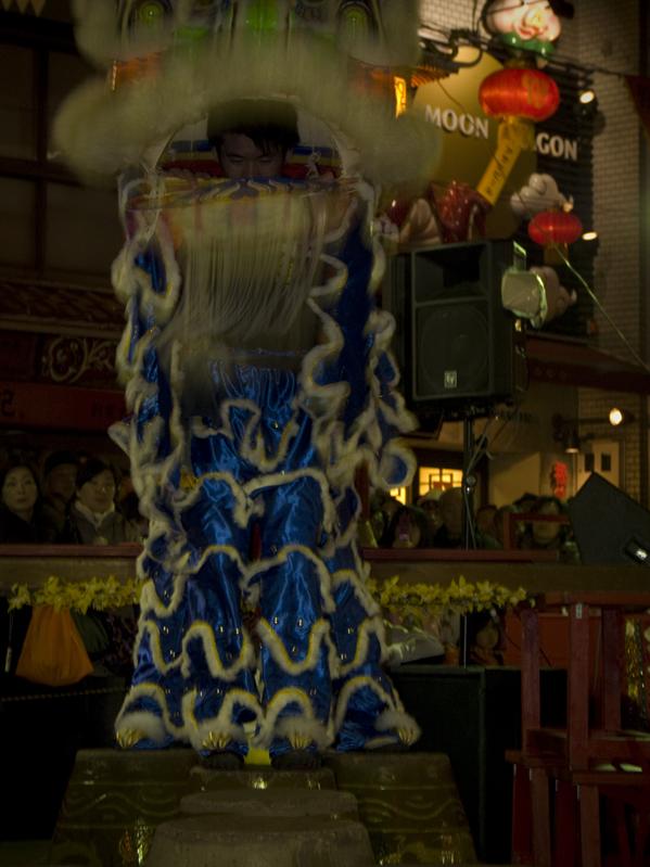 Lion Dance in Kobe China Town