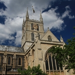 Southwark Cathedral, Thames, London, United Kingdom