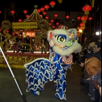 Lion Dance in Kobe China Town