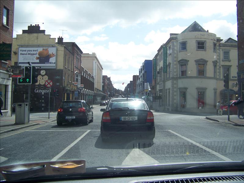 Main roads go right through town