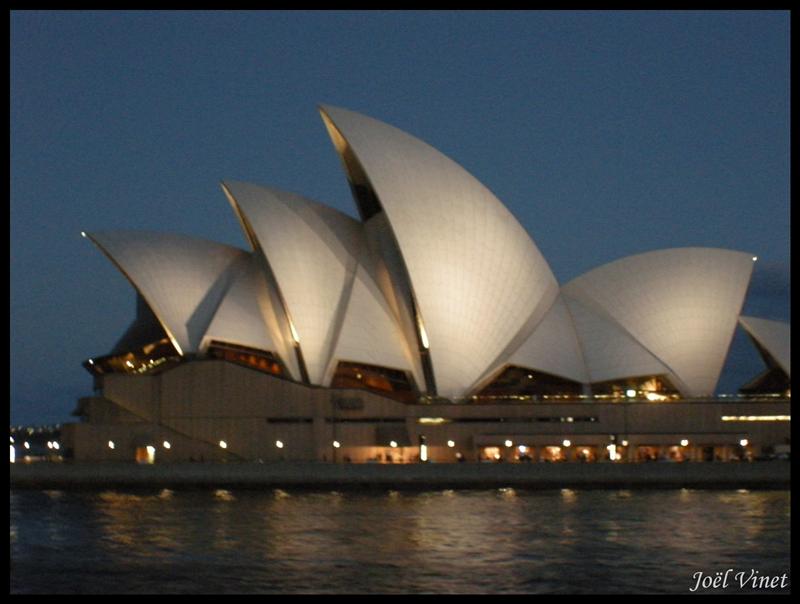 Opera House at twilight