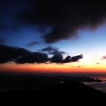 平托坑山及遠處的糧船灣