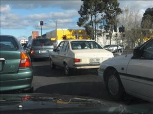 Driving home from work