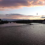 Voltava at Sunset
