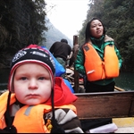 yangtze river cruise day 2 & Lesser Three Gorges   nov09