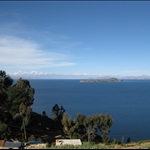 View of Lake Titicaca from Isla del Sol