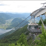 A "high" day in Bohinja going on the gondola ....