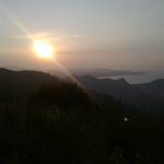 mountains meet the sea Corsica