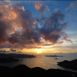 20100731日出上洋山 Sunrise at Sheung Yeung Shan