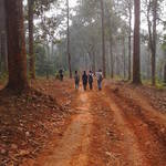 wandern mit Kindern der Parijat Academy