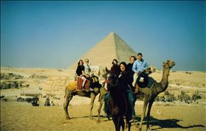 Giza by Camel
