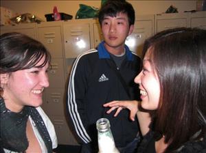 Eleanor, some guy and Linda