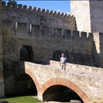 The castle entrance.....