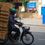 The streets of Hanoi, Vietnam