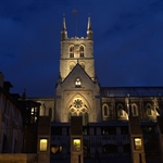 Southwark Cathedral, Thames, London, United Kingdom
