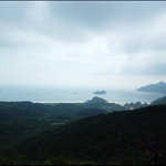 遠眺鹹田灣及大灣