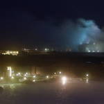 Blue Lagoon at night
