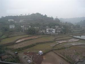 view from train