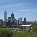 View of Perth from King