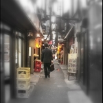 In the back alley of Tokyo