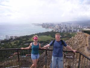 We survived 10,000 tourists climbing diamond head