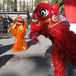 Chinese New Year celebrations.