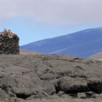 Opfergabe am Mauna Kea
