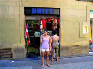 A Britt sign!