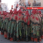 Devils arrive at the winter festival....
