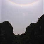 rainbow around the sun