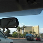 Leaving rental car terminal & heading to hotel