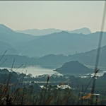 Luk Keng A Chau, an island in the inner most of Starling Inlet 沙頭角海中的鹿頸鴉洲