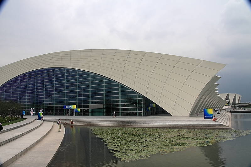 the Shanghai Oriental Sports Centre