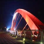 台北, 饒河河堤 彩虹橋